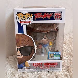 Funko Pop! Movies Teen Wolf #773 Scott Howard SDCC 2019 Limited Edition w/ Case